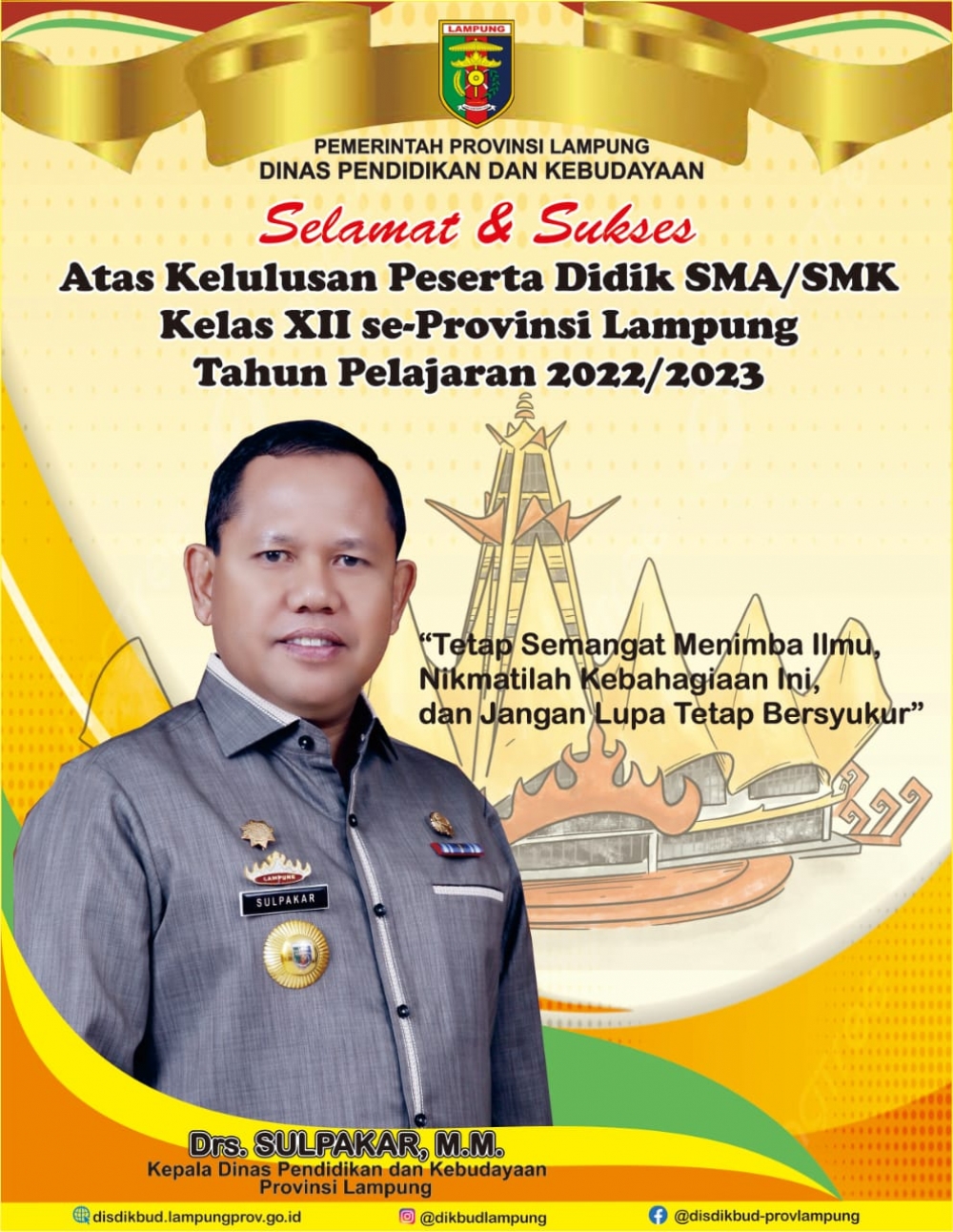 Pengumuman Kelulusan Siswa-Siswi Kelas XII TP. 2022/2023